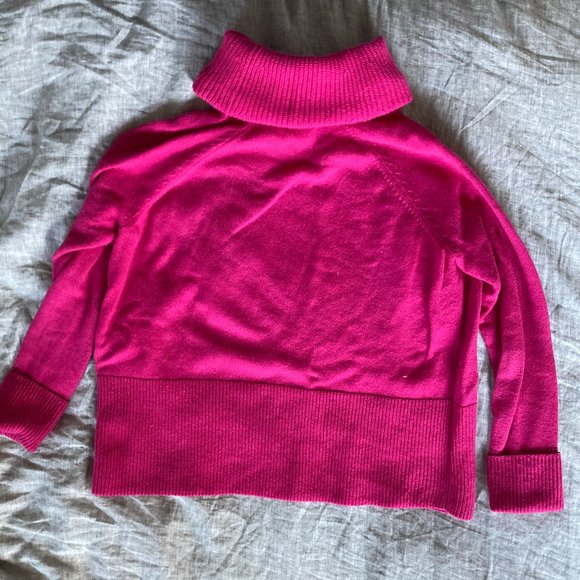 Athleta Aspen Sweater Electric Fuchsia - Picture 2 of 6